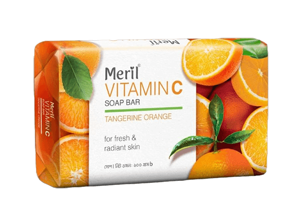 MERIL VITAMIN C Soap Bar (TANGERINE ORANGE) 100 GM